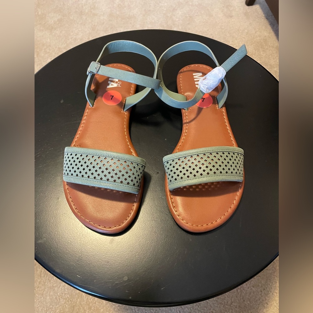 MIA Green Sandals